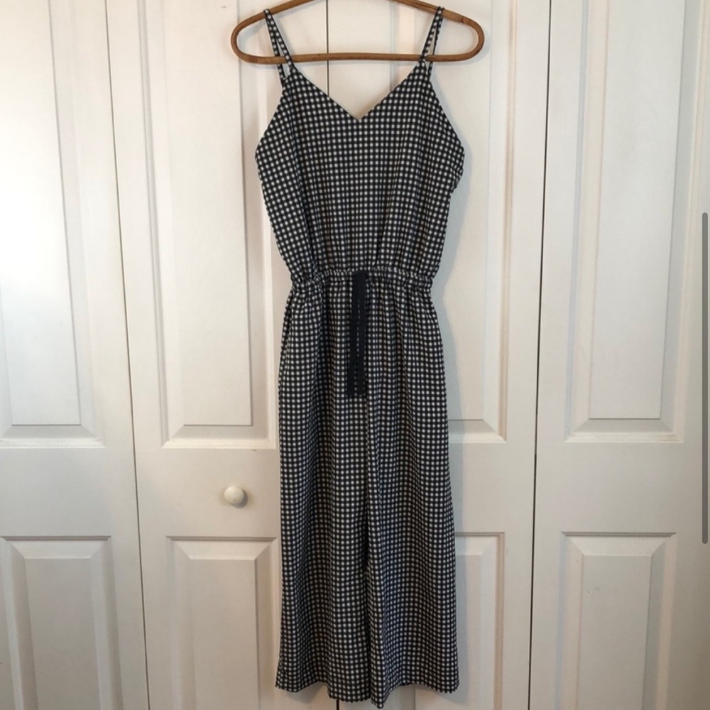Albion Fit Gingham Jumpsuit - Picture 2 of 6